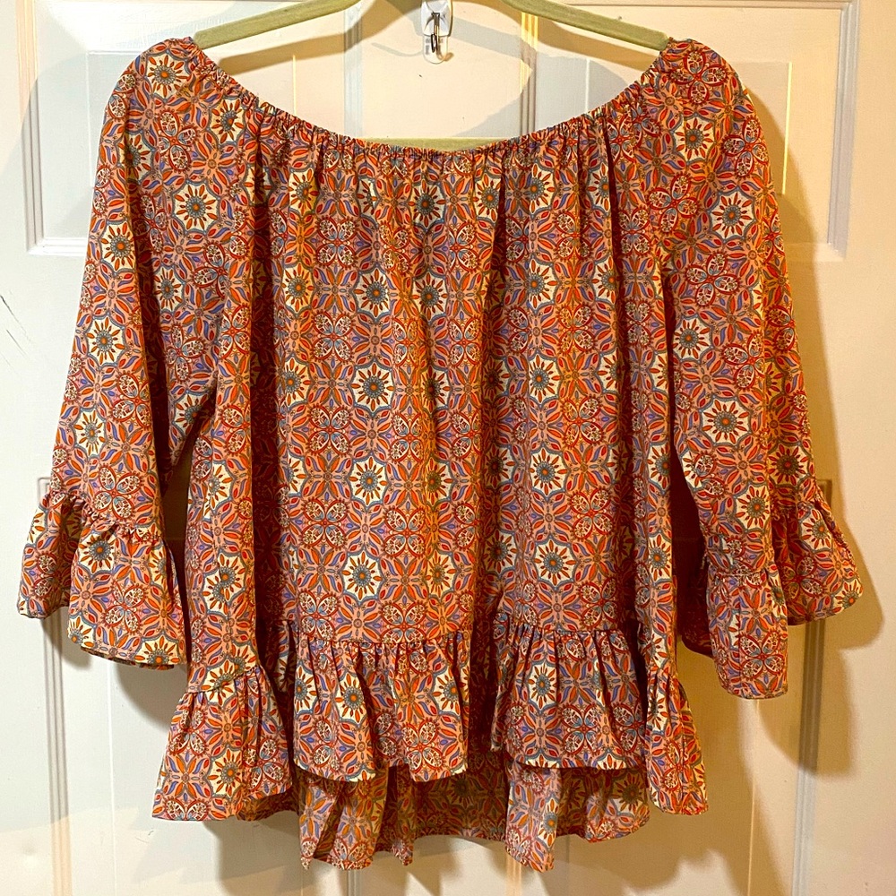 Women’s Sanctuary Clothing ¾ Bell Sleeve Top